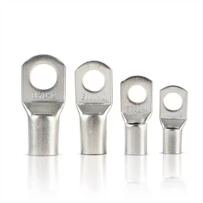 Elektrisk bilbilkrymp på kobberterminaler tilkoblingslapper